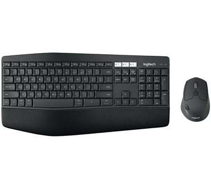 Logitech MK850 Wireless Desktop Keyboard & Mouse Combo — Incurve Keys, 3-Year Battery Life