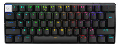 (LS) Logitech PRO X 60 LIGHTSPEED Wireless Gaming Keyboard -Black 2.4GHz LIGHTSP