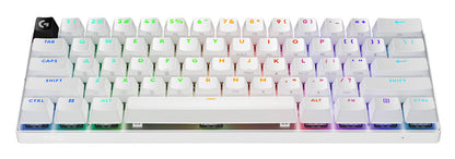 (LS) Logitech PRO X 60 LIGHTSPEED Wireless Gaming Keyboard -White 2.4GHz LIGHTSP