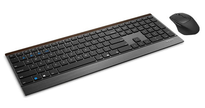 RAPOO 9500M Bluetooth & 2.4G Wireless Keyboard Mouse Combo Black- Multi-Device c