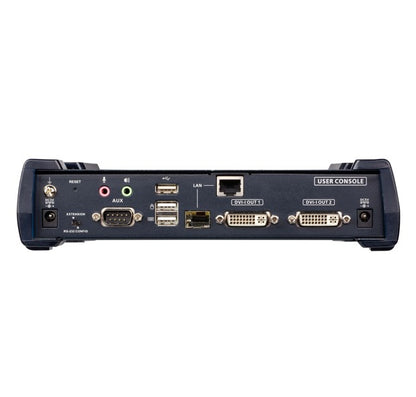 Aten DVI Dual Display KVM over IP Receiver With SFP Fibre Optic network Connection