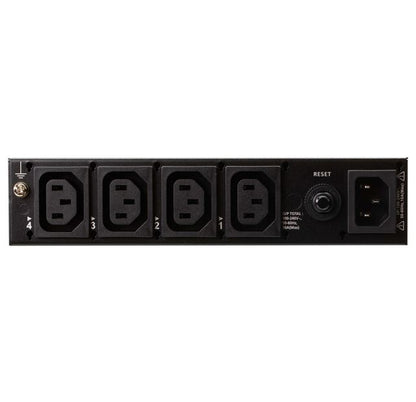 Aten 4 Port 1U 10A Smart PDU with outlet control, 4xC13 Outlets, 100 - 240 VAC, Two-level password security, Remote authentication support: RADIUS