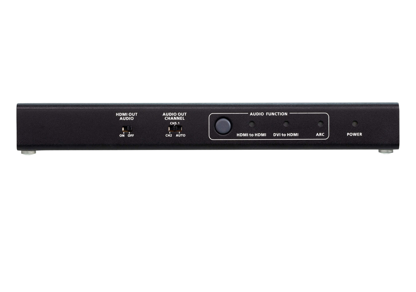 Aten 4K HDMI/DVI to HDMI Converter with Audio De-Embedder, supports ARC and DVI + Audio In to HDMI conversion, analog audio out and digital audio out