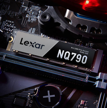 Lexar LNQ790X004T-RNNNG  Internal SSD 4TB M.2 2280 PCIe Gen 4x4 NVMe SSD up to 7000MB/s read, 6000MB/s write