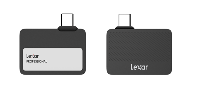 Lexar Professional Go Portable SSD, SL400 PSSD, 2TB, Black, Up to 1050MB/s read,