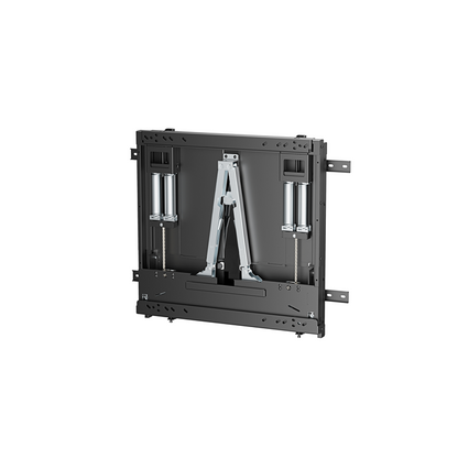 Brateck Manual Height-Adjustable Display Wall Mount for most 65'-86' TVs Weight Capacity: 35~65kg, VESA Compatible: 200x200 up to 800x600 Black (LS)