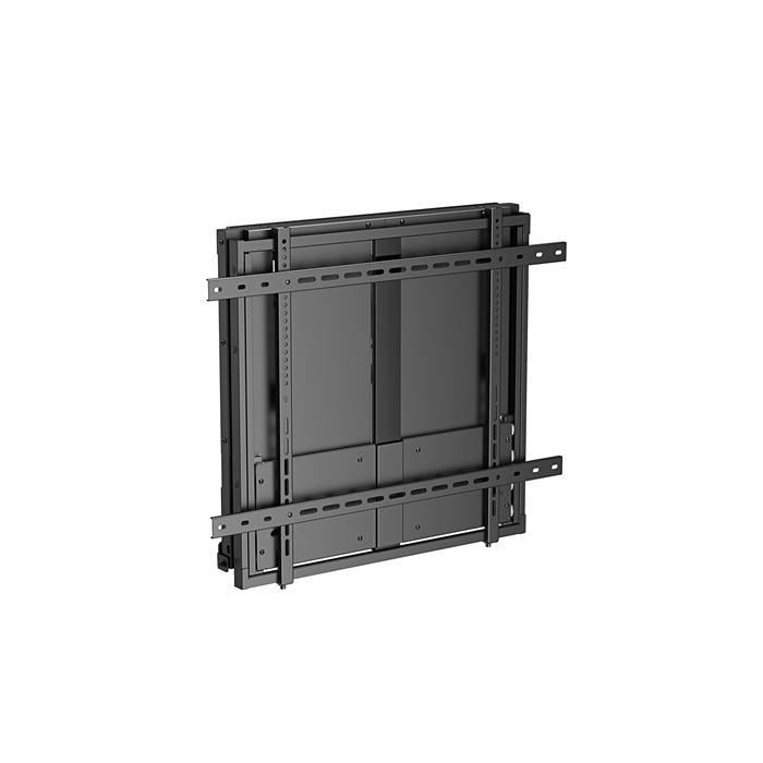 Brateck Manual Height-Adjustable Display Wall Mount for most 65'-86' TVs Weight Capacity: 35~65kg, VESA Compatible: 200x200 up to 800x600 Black (LS)
