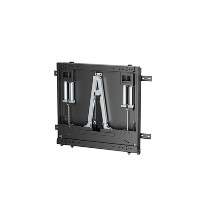 Brateck Manual Height-Adjustable Display Wall Mount for most 75'-90' TVs Weight Capacity: 60~90kg, VESA Compatible: 200x200 up to 800x600 Black(LS)