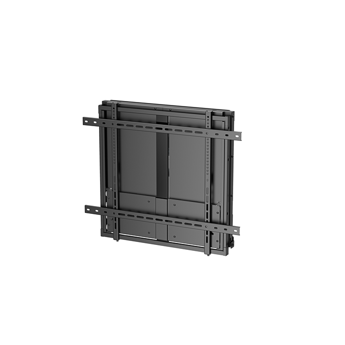 Brateck Manual Height-Adjustable Display Wall Mount for most 75'-90' TVs Weight Capacity: 60~90kg, VESA Compatible: 200x200 up to 800x600 Black(LS)
