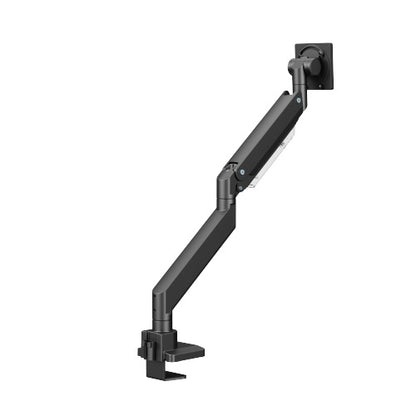 Brateck LDT80-C012 SUPER HEAVY-DUTY GAS SPRING MONITOR ARM For most 17'~57' Monitors, Fit Curved Monitor, Matte Black