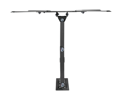 Brateck LPA68-443 Economical Full-Motion TV Wall Mount, Fit Screen Size: 23'-55' Up to 30 KG, Fine Texture Black,382x430x430mm (new)