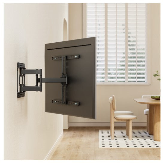 Brateck LPA83-466 MODERN ULTRA-SLIM FULL-MOTION TV WALL MOUNT For most 43'-90' TVs, Weight Capacity:	60kg, 420x509x632mm (LS)