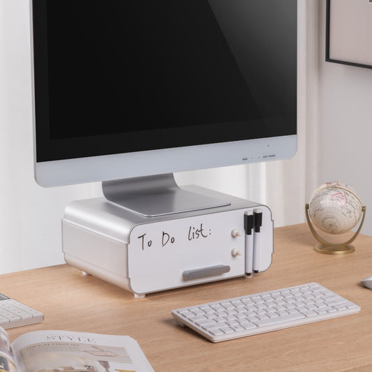 Brateck MABT-STB-181 3-in-1 Aluminum Monitor Riser, Fit Screen Size :  11'~32', Weight Capacity(per layer):  20kg (LS)