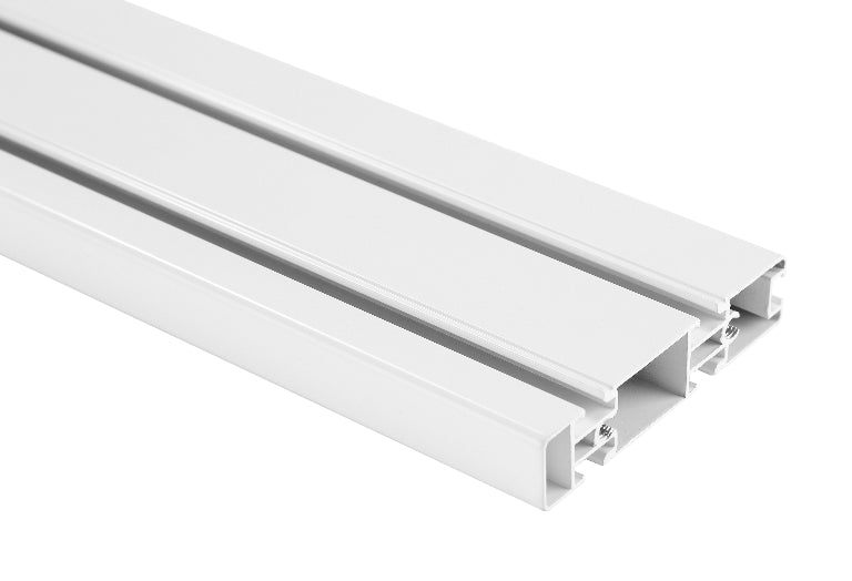 Brateck Aluminum Slatwall Panel, Weight Capacity 40kg-Matte White, Must be installed with MABT-SW02-3 (desk) or MABT-SW02-4 (wall) (LS)
