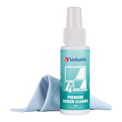Verbatim Premium Screen  Cleaning Kit - 60ml. Laptop, Phone, Tablet, Monitors, S