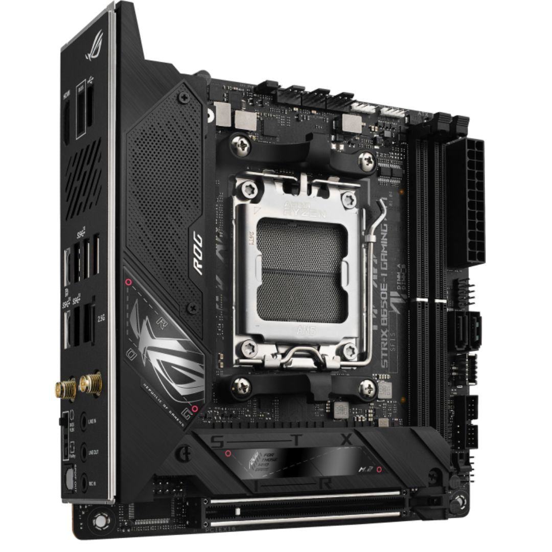 ASUS AMD B650E ROG STRIX B650E-I GAMING WIFI (AM5) Mini-ITX Motherboard  2x DDR5
