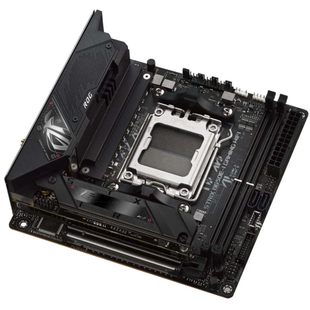 ASUS AMD B650E ROG STRIX B650E-I GAMING WIFI (AM5) Mini-ITX Motherboard  2x DDR5
