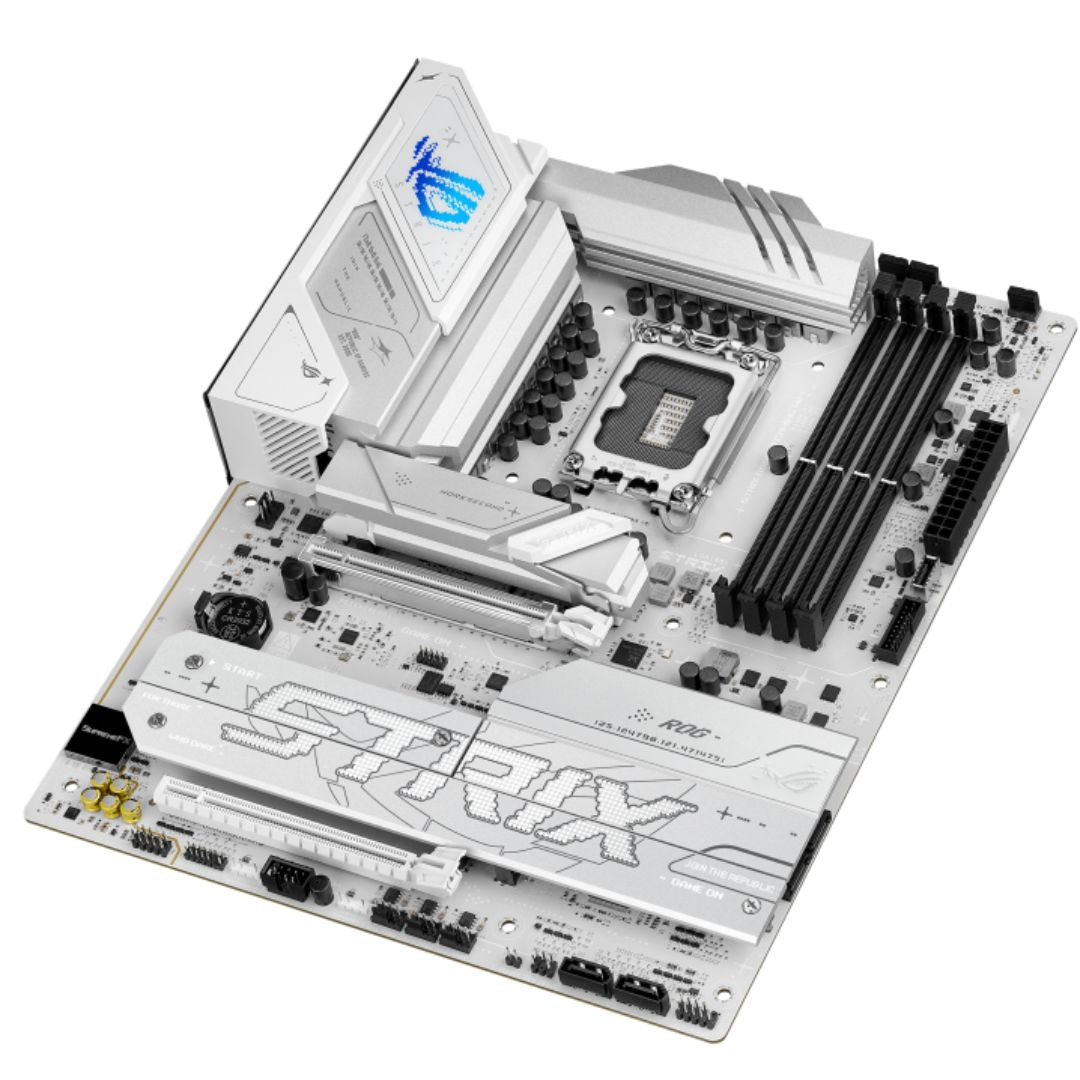 ASUS ROG STRIX B860-A GAMING WIFI  LGA1851 ATX Motherboard 256GB, DDR5, 1 x PCIe 5.0, 4 x M.2 slots, 4 x SATA. WiFi 7, 1 x HDMI, 1 x DP
