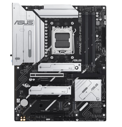 ASUS AMD PRIME X870-P WIFI-CSM (AM5) ATX Motherboard 4x DDR5 198GB, 1x PCIe 5.0