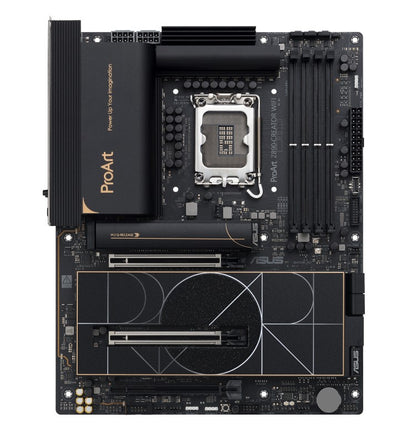 ASUS ProArt Z890-CREATOR WIFI LGA1851 ATX Motherboard 192GB, DDR5, 2 x PCIe 5.0 x16 slots, 5 x M.2 slots, 4 x SATA 6Gb/s