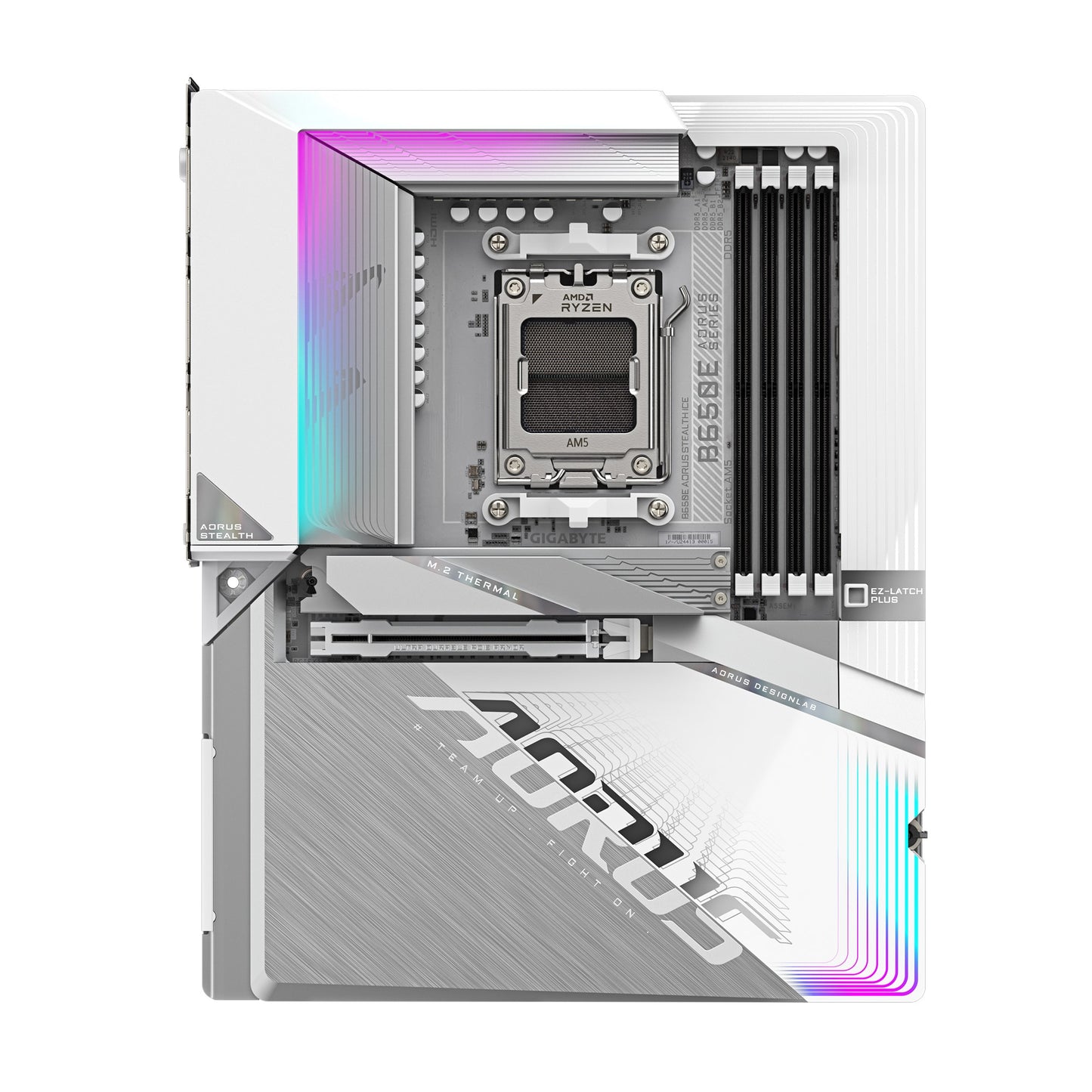 Gigabyte B650E AORUS STEALTH ICE AMD AM5 ATX Motherboard 4x DDR5~256GB,1x PCIe x
