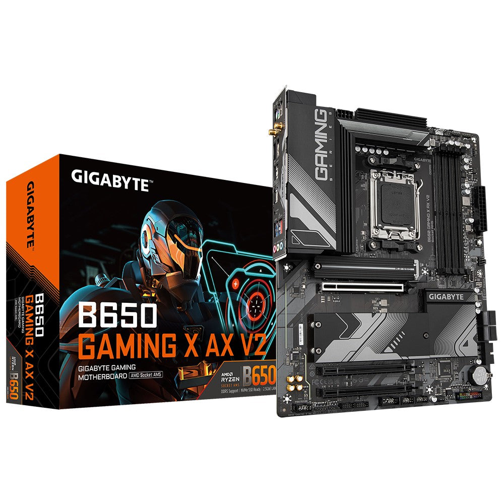Gigabyte B650 GAMING X AX V2 AMD AM5 ATX Motherboard 4x DDR5~128GB,2x PCIe x16,