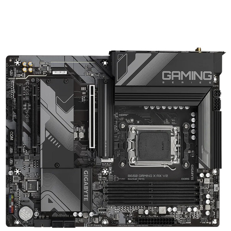 Gigabyte B650 GAMING X AX V2 AMD AM5 ATX Motherboard 4x DDR5~128GB,2x PCIe x16,