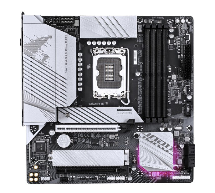 Gigabyte B760M AORUS ELITE WIFI6E GE Intel LGA 1700 mATX Motherboard, 4x DDR5 ~2