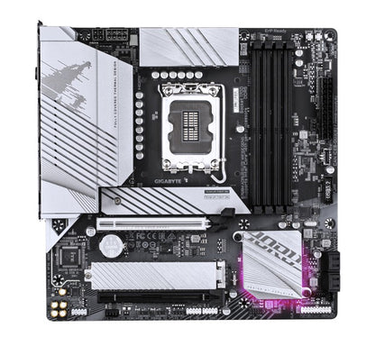 Gigabyte B760M AORUS ELITE WIFI6E GE Intel LGA 1700 mATX Motherboard, 4x DDR5 ~2