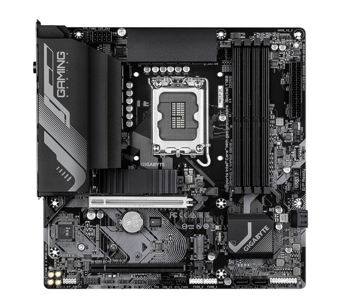 Gigabyte B760M GAMING X WIFI6E GEN5, Intel LGA 1700 m-ATX Motherboard, 4x DDR5 ~