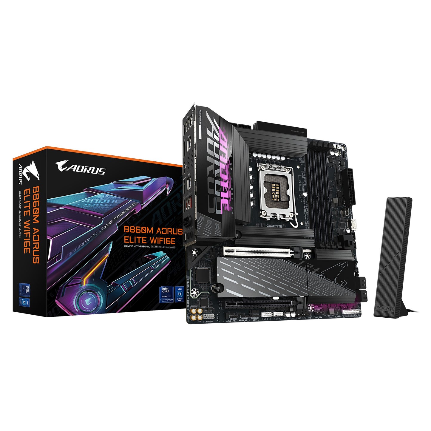 Gigabyte M/B B860M A ELITE WIFI6E 1.0,  Intel ® B860, 4 x DDR5 up to 256 GB, 2x