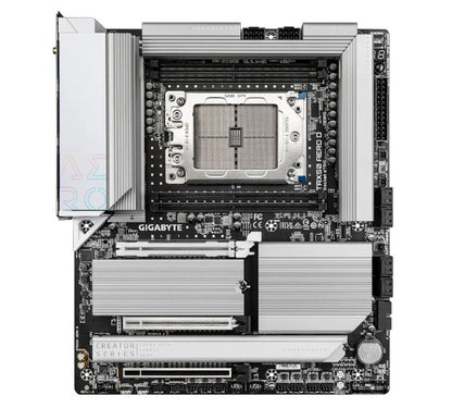 Gigabyte TRX50 AERO D AMD Ryzen Motherboard 4x DDR5~256GB,2x PCIe x16 slots, 4x