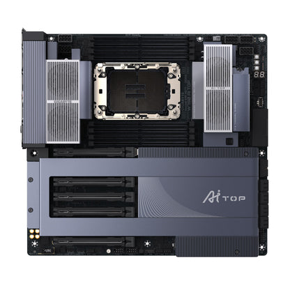 Gigabyte W790 AI TOP Motherboard, Intel® W790,  5 x PCI Express x16 slots, 6x M