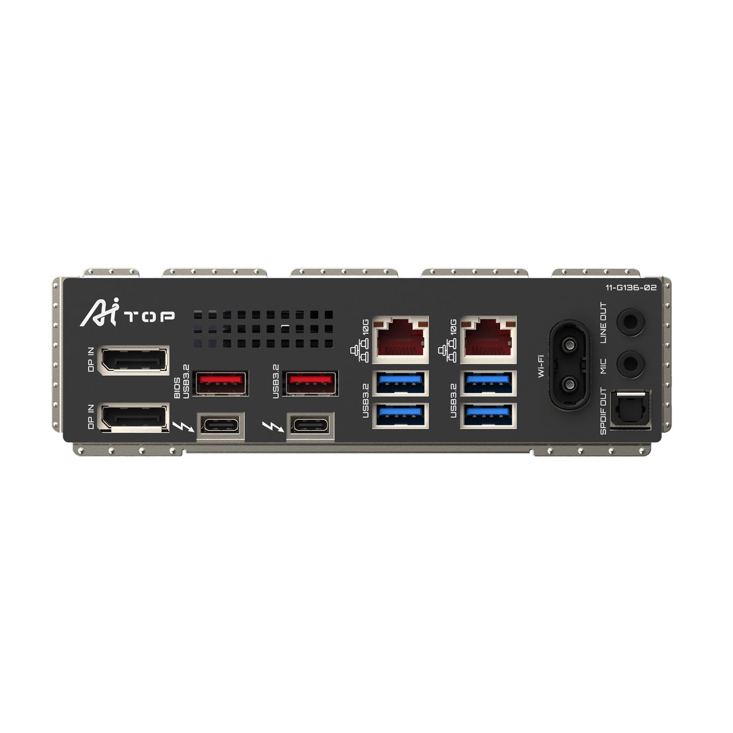 Gigabyte W790 AI TOP Motherboard, Intel® W790,  5 x PCI Express x16 slots, 6x M