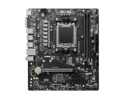 MSI PRO A620M-E AM5 mATX MB 2xDDR5 1xPCIE 16 1 PCI-E 1 1xM.2 4xSATA 4xUSB 3.2 2x