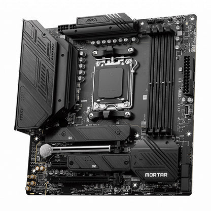 MSI MAG B650M MORTAR WIFI AMD AM5 mATX Motherboard, 4x DDR5 ~128GB, 1x PCI-E x16