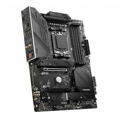 MSI MAG B650 TOMAHAWK WIFI AMD AM5 ATX Motherboard, 4x DDR5 ~64GB, 1x PCI-E x16,