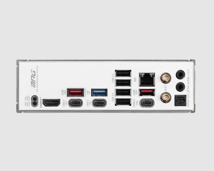 MSI B850 EDGE TI WIFI, AMD B850, 4x DDR5 256GB, 1x HDMI, 3x PCI-E x16 slot, 4x M.2, 8x 4x USB 2.0, Wi-Fi 7