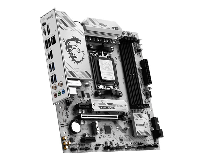 MSI B850M GAMING PLUS WIFI 6E, AMD Ryzen, 4x DDR5 256GB, 1x HDMI, 1x PCI-E x16 slot, 2x M.2, 4x SATA 6G, 4x USB 2.0, Wi-Fi 6E, Bluetooth 5.3