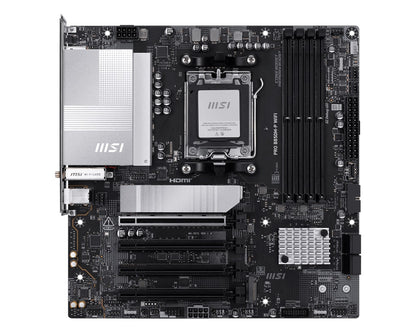 MSI PRO B850M-P WIFI, AM5, 4x DDR5 256GB, 1x HDMI, 1x PCI-E x16 slot, 3x M.2,4x USB2.0, 3x USB C, Wi-Fi 7