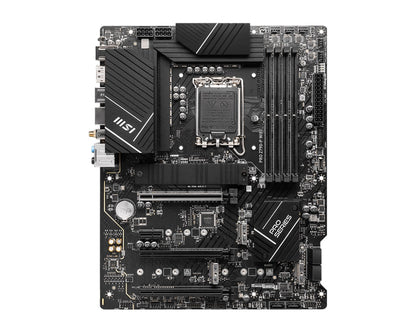 MSI PRO Z790-P WIFI Intel LGA 1700 ATX  Motherboard, 4x DDR5 128GB, 1x PCI-E x 1