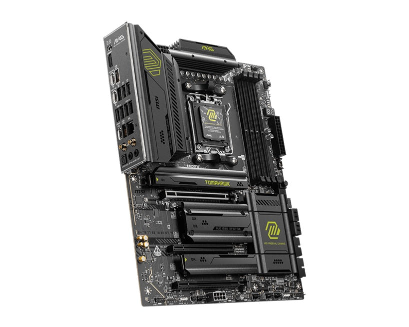 MSI MAG X870E TOMAHAWK WIFI: AM5, Ryzen 9000/8000/7000, DDR5-8400+, PCIe 5.0, Gen5 M.2, USB-C 40Gbps, Wi-Fi 7, BT 5.4, 5G LAN, HDMI 8K, Audio Boost 5