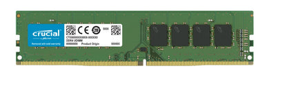 Crucial 8GB (1x8GB) DDR4 UDIMM 3200MHz CL22 Dual Ranked x8 Single Stick Desktop