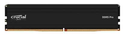 Crucial Pro 16GB (1x16GB) DDR5 UDIMM 5600MHz CL46 Black Heat Spreader Support In