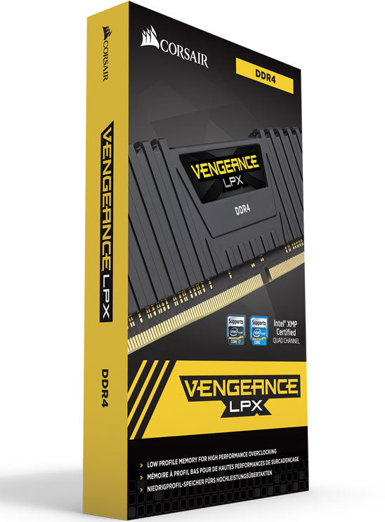 Corsair Vengeance LPX 16GB (2x8GB) DDR4 3600MHz C18 Desktop Gaming Memory Black
