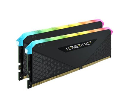 Corsair Vengeance RGB RS 16GB (2X8GB) DDR4 3600MHz C18 18-22-22-42 Black Heatspr