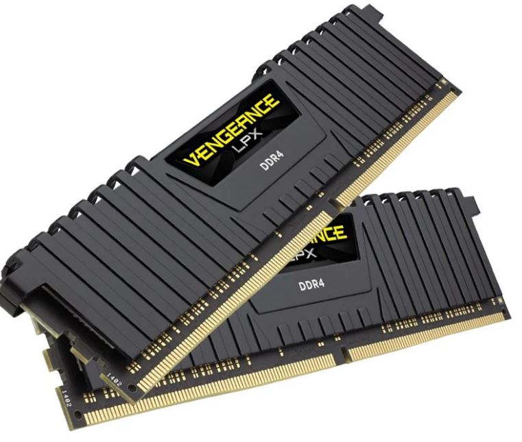 Corsair Vengeance LPX 16GB (2x8GB) DDR4 2133MHz C13 Desktop Memory — Black