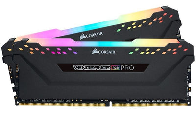 Corsair Vengeance RGB PRO SL 32GB (2x16GB) DDR4 3600Mhz C18 Black Heatspreader Desktop Gaming Memory