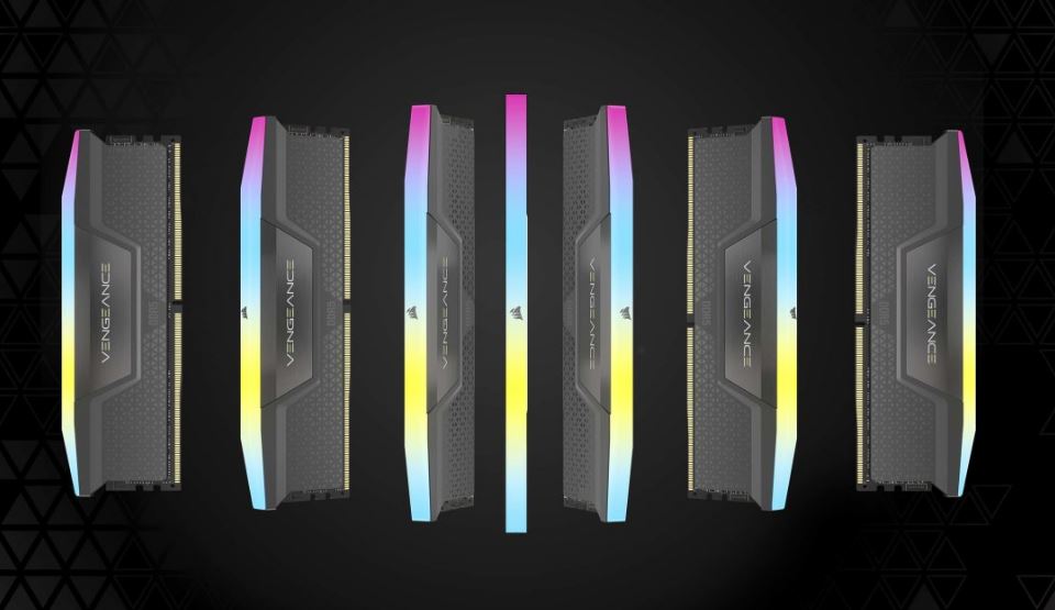 Corsair Vengeance RGB 32GB (2x16GB) DDR5 DRAM 6000MT/s CL36 AMD EXPO & Intel XMP Memory Kit