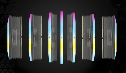 Corsair Vengeance RGB 32GB (2x16GB) DDR5 DRAM 6000MT/s CL36 AMD EXPO & Intel XMP Memory Kit